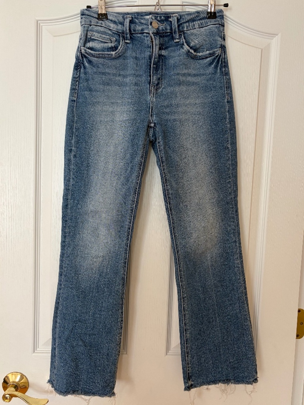 Vervet Distressed/Cropped-Length Jeans - Size 26